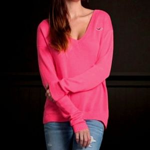 Pink Hollister Sweater